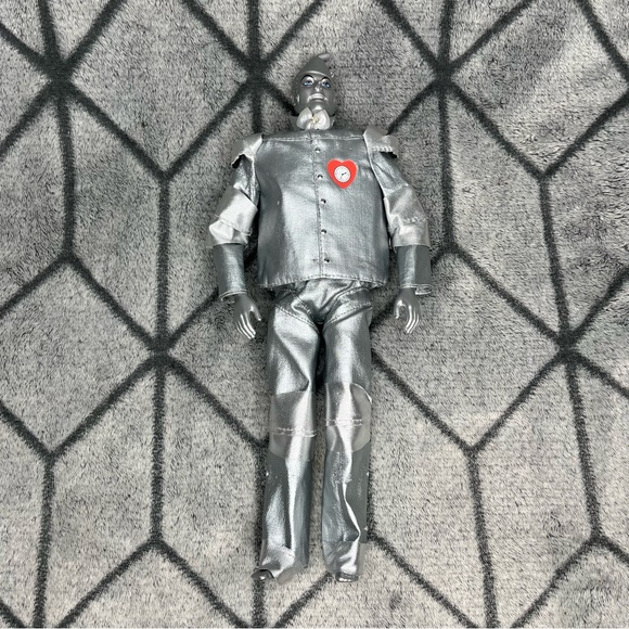 Vintage 90s Mattel Wizard of Oz Tin Man Doll with Oil Can V - Picture 2 of 4
